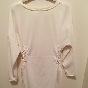 Silence and noise cotton dress